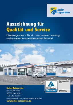 Auszeichnung für Qualität und Service bei Kechel Autoservice Bild Auszeichnung für Qualität und Service bei Kechel Autoservice